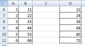 Як перемістити стовпець в excel