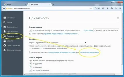 Як почистити куки (cookie) в браузері firefox (firefox) Як почистити куки (cookie) в браузері firefox