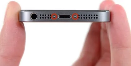 Як поміняти дисплей на iphone 5s
