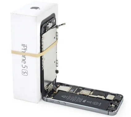 Як поміняти дисплей на iphone 5s