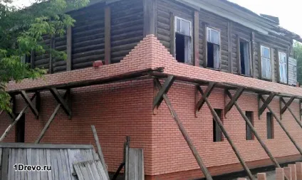 Як правильно обкласти будинок з бруса цеглою своїми руками (обкласти) Як правильно обкласти будинок з бруса цеглою своїми руками