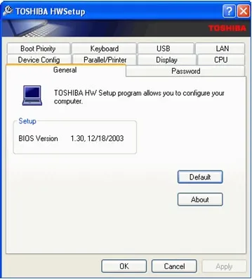 Як отримати доступ до програми настройки bios