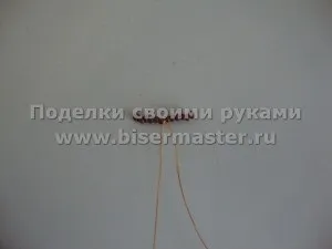 Як зробити з бісеру лілію королівську, бісер майстер (центральну набираємо бісеру) Як зробити з бісеру лілію королівську, бісер майстер