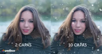 Як зробити сніг на фото в фотошопі (уроки photoshop) Як зробити сніг на фото в фотошопі