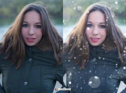 Як зробити сніг на фото в фотошопі (уроки фотошоп) Як зробити сніг на фото в фотошопі