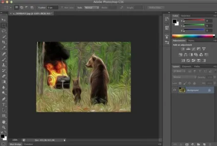 Як зберегти і завантажити операції в photoshop