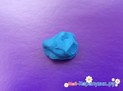 Як зліпити попелюшку з пластиліну (беремо жовтий пластилін) Як зліпити попелюшку з пластиліну