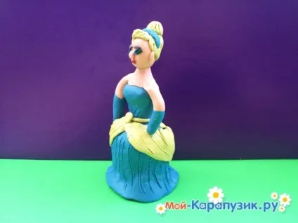 Як зліпити попелюшку з пластиліну (зліпити) Як зліпити попелюшку з пластиліну
