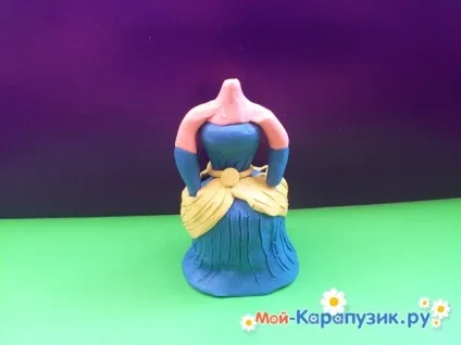 Як зліпити попелюшку з пластиліну (попелюшку) Як зліпити попелюшку з пластиліну