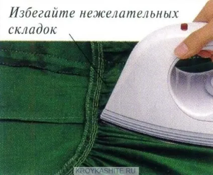 Як з'єднати спідницю з ліфом - крій та шиття (виворітного боку спідниці) Як з'єднати спідницю з ліфом - крій та шиття