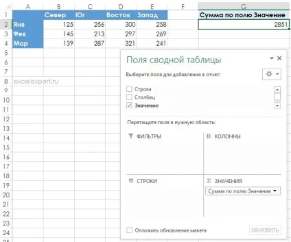 Як створити список з зведеної таблиці excel - трюки і прийоми в microsoft excel