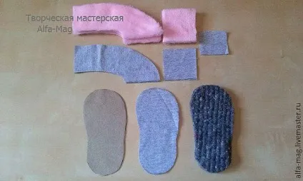 Як зшити симпатичні дитячі тапочки - робимо своїми руками (дитячі) Як зшити симпатичні дитячі тапочки - робимо своїми руками