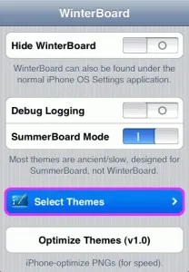 Як встановити тему в iphone