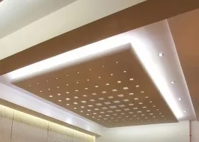 Як встановити перфоровану стелю своїми руками