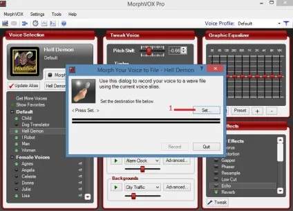 Як в morphvox pro зробити жіночий голос - альтаир і до (зробити) Як в morphvox pro зробити жіночий голос - альтаир і до