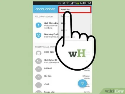 Як заблокувати номер на android