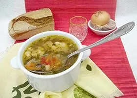 Капустяний суп покроковий рецепт