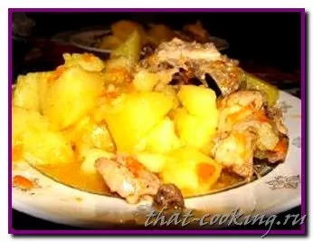 Картопля з овочами в рукаві - покроковий рецепт з фото (овочами) Картопля з овочами в рукаві - покроковий рецепт з фото