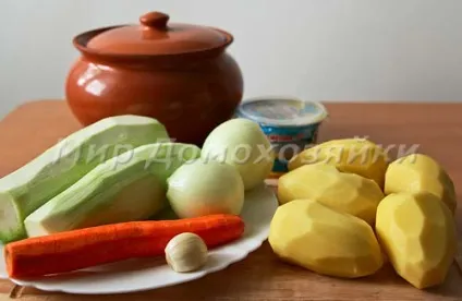 Картопля з кабачками в духовці, світ домогосподарки (овочеві страви) Картопля з кабачками в духовці, світ домогосподарки