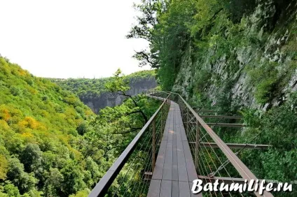 Каньйон окаце, грузія фото, на карті, як дістатися (каньйон) Каньйон окаце, грузія фото, на карті, як дістатися