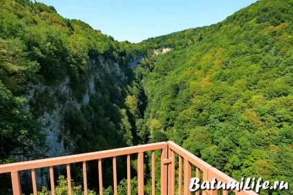 Каньйон окаце, грузія фото, на карті, як дістатися (каньйон) Каньйон окаце, грузія фото, на карті, як дістатися