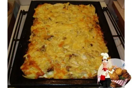 Картопля з опеньками в духовці (духовці) Картопля з опеньками в духовці