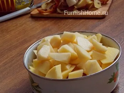 Картопля з овочами, запечений в рукаві (овочами запечений рукаві) Картопля з овочами, запечений в рукаві