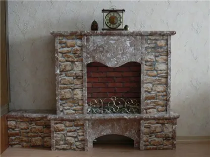 Камін зі свічками та канделябрами своїми руками (камін) Камін зі свічками та канделябрами своїми руками