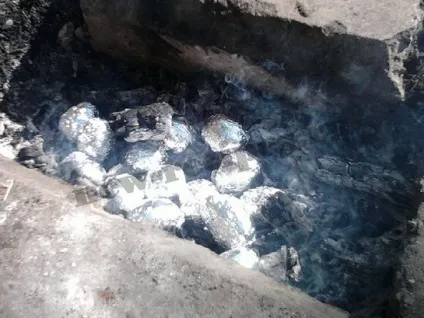 Картопля в фользі на багатті, як запекти картоплю в фользі на багатті (картопля запечена на вогнищі) Картопля в фользі на багатті, як запекти картоплю в фользі на багатті