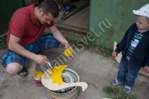 Кільцекид своїми руками