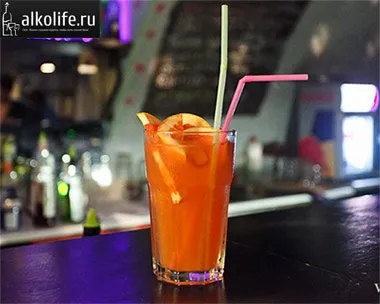 Коктейль текіла санрайз (tequila sunrise) рецепт (tequila) Коктейль текіла санрайз (tequila sunrise) рецепт