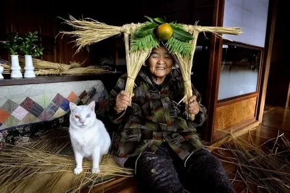 Кот і його бабуся