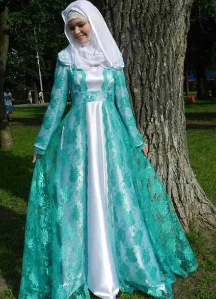Красиві мусульманські сукні для никаха (красиві) Красиві мусульманські сукні для никаха