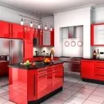 Червоно-чорна кухня - 70 фото дизайн-проектів для оригінального інтер'єру