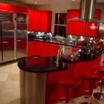 Червоно-чорна кухня - 70 фото дизайн-проектів для оригінального інтер'єру