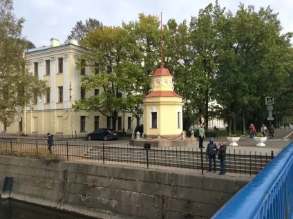Кронштадтський футшток українська точка відліку або «пуп землі» (колодязь мареографа) Кронштадтський футшток українська точка відліку або «пуп землі»