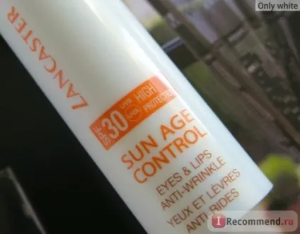 Крем для шкіри навколо очей lancaster sun age control eyes & amp; lips spf30 - «відмінний крем для догляду за