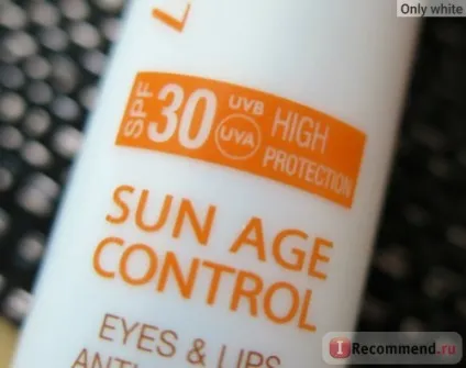 Крем для шкіри навколо очей lancaster sun age control eyes & amp; lips spf30 - «відмінний крем для догляду за