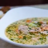 Курячий суп з вершками - рецепт з фото