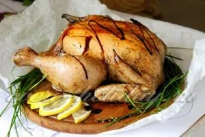 Курка з лимоном в духовці рецепт (лимоном) Курка з лимоном в духовці рецепт