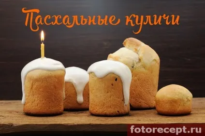 Паски з білкової глазур'ю, прості рецепти (глазур'ю) Паски з білкової глазур'ю, прості рецепти