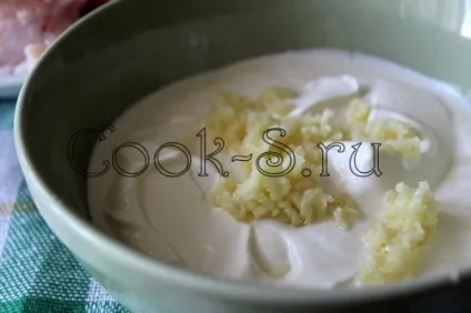 Курка під часниковим соусом - покроковий рецепт з фото, страви з курки (курка під часниковим соусом покроковий рецепт) Курка під часниковим соусом - покроковий рецепт з фото, страви з курки