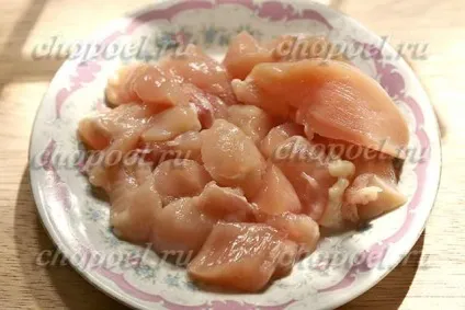 Курка з ананасами на сковороді, рецепт (курка) Курка з ананасами на сковороді, рецепт