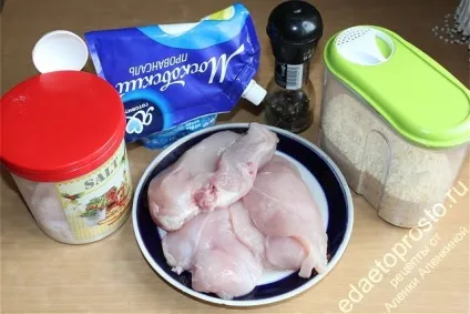 Курка в майонезі