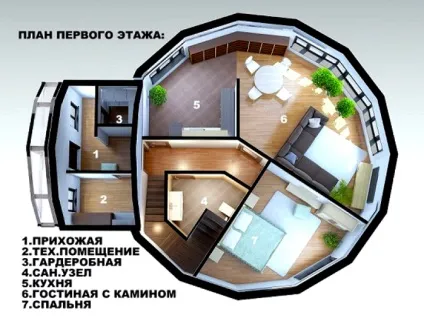 Купольні будинки проекти і ціни, фото-приклади, будівництво (ціни) Купольні будинки проекти і ціни, фото-приклади, будівництво