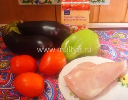 Курка з помідорами в мультиварці 1 (мультиварці) Курка з помідорами в мультиварці 1