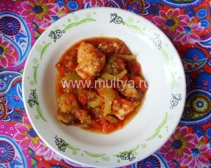 Курка з помідорами в мультиварці 1 (курка з помідорами) Курка з помідорами в мультиварці 1