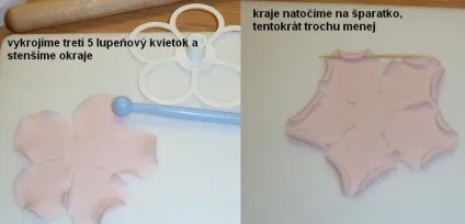 Ліпимо троянди з цукрової мастики (мікрохвильовку водяну баню) Ліпимо троянди з цукрової мастики