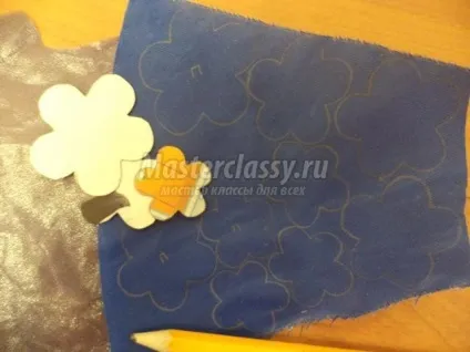 Літній ободок своїми руками з квітами з тканини (квітами) Літній ободок своїми руками з квітами з тканини