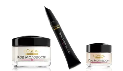 L oreal - код молодості - денний крем, крем для очей, омолоджуючий концентрат (код молодості концентрат) L oreal - код молодості - денний крем, крем для очей, омолоджуючий концентрат